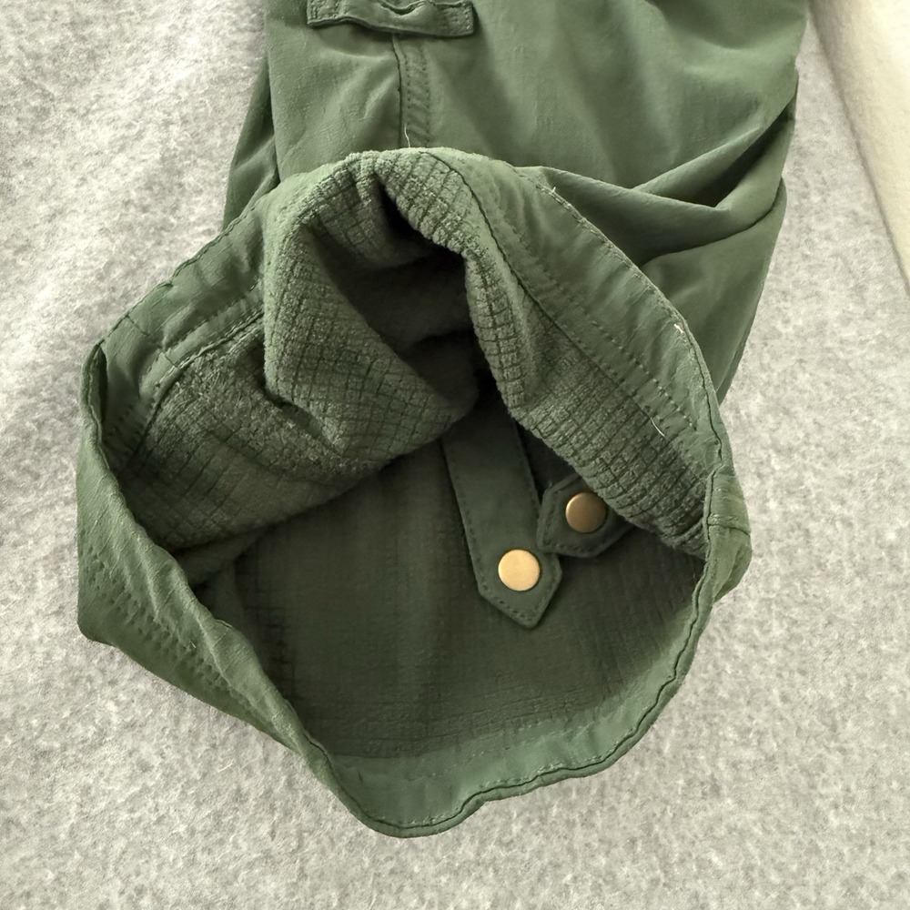 Duluth Trading Heirloom Gardening Lined Green Bib Overalls Women's Large X 31 - Picture 12 of 15